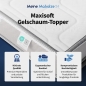 Preview: Eigenschaften AquaSoft Maxi Topper in Piktogrammen: Qualität & Nachhaltigkeit